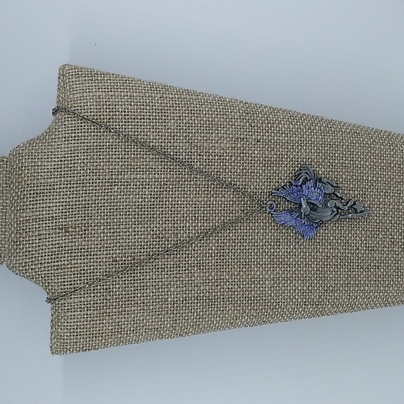 “JJ" Jonette Pewter Majesty Pegasus Necklace - Picture 4 of 7